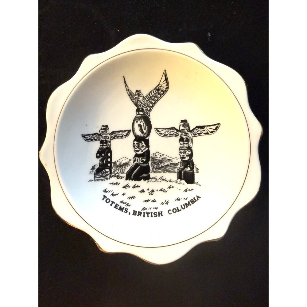 Royal Albert Bone China Saucer Authentic Totem Ware British Columbia First Natio